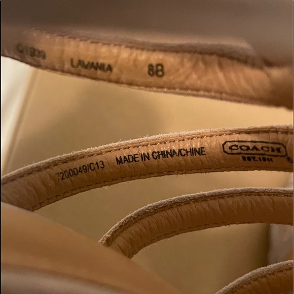 COACH LAVANIA HEELS - Picture 9 of 13